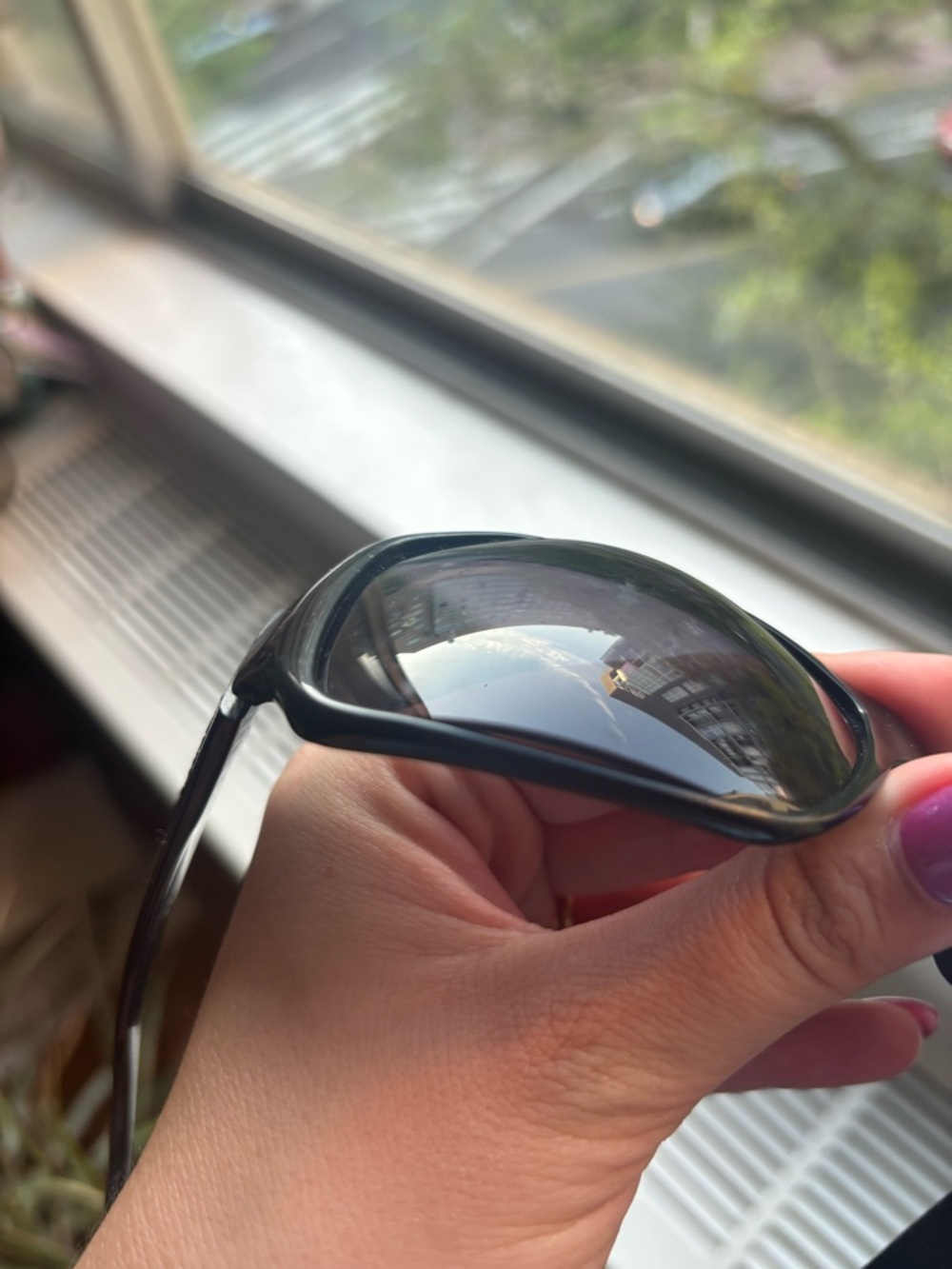 Prada Sunglasses (SPR 09G 6413 1AB-1A1) - Picture 8 of 10